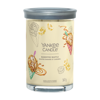 Signature Collection Large Tumbler 2-Docht (567 g) - Banoffee Waffle